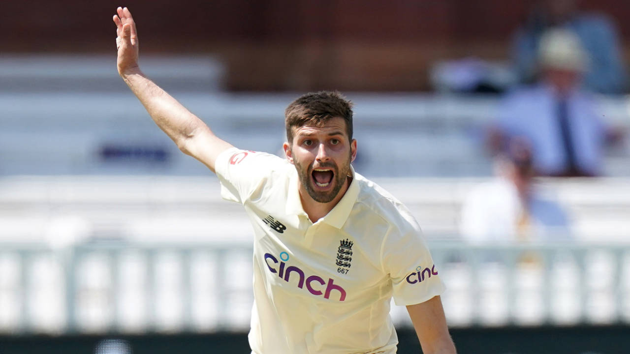 Mark Wood dismissed Henry Nicholls and BJ Watling in quick succession, 1st LV= Insurance Test, England vs New Zealand, 2nd day, Lord's, June 3, 2021