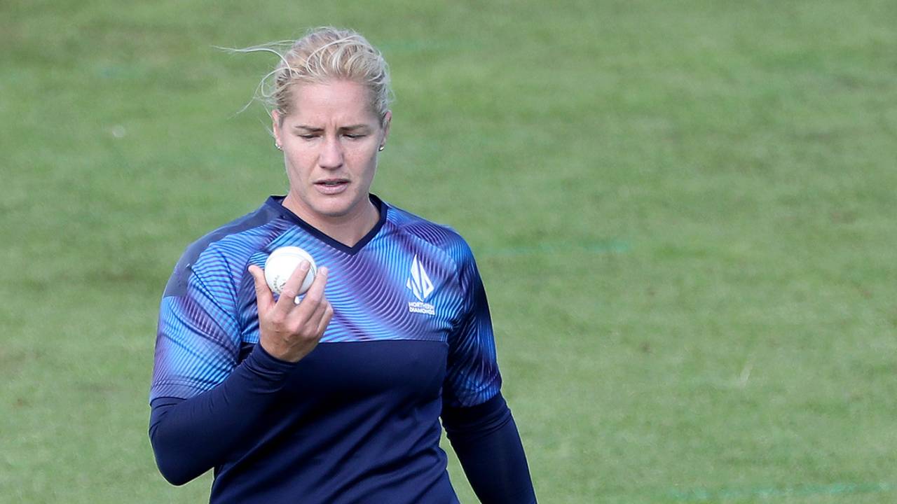 Katherine Brunt took three wickets 