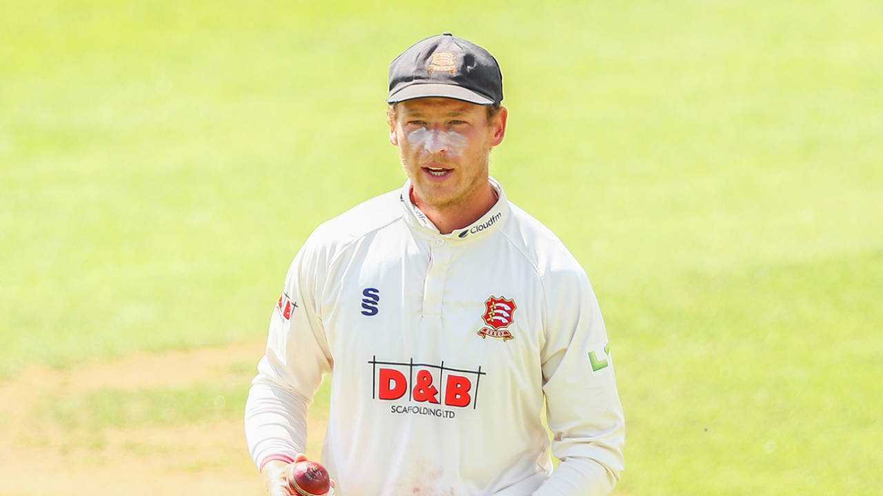 Tom Westley of Essex looks on, LV= Insurance County Championship, Essex vs Nottinghamshire, Cloudfm County Ground, June 05, 2021