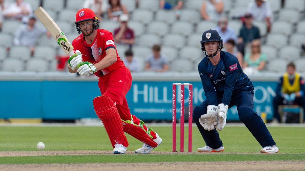 Jos Buttler played his first Lancashire game since September 2018, Lancashire vs Derbyshire, Vitality Blast, Emirates Old Trafford, June 9, 2021