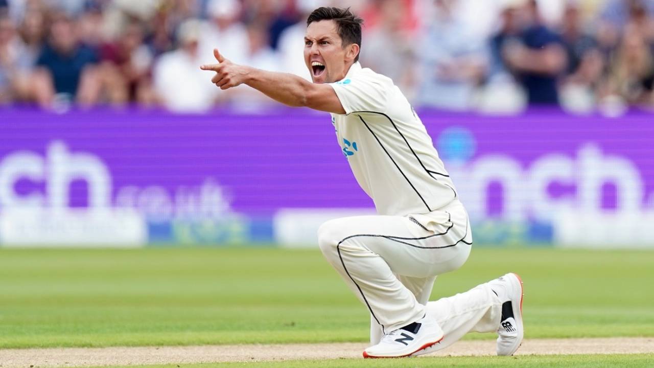 Trent Boult was "itching" to be out there after sitting on the sidelines during the first Test&nbsp;&nbsp;&bull;&nbsp;&nbsp;PA Images via Getty Images