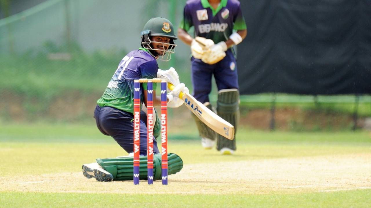 Mahmudul Hasan Joy was the top scorer in the DPL after six rounds, Dhaka Premier League, June 10, 2021