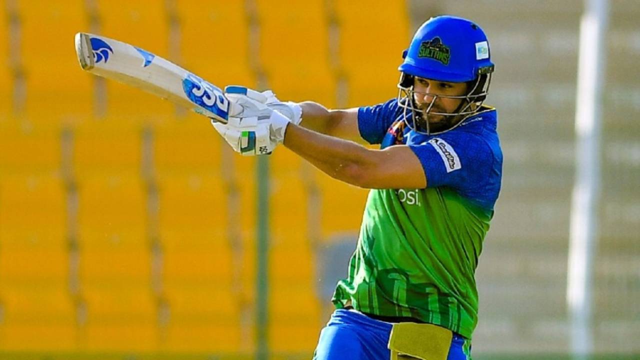 Rilee Rossouw made a 24-ball 44 for the Sultans, who seemed on track for 200 at one stage&nbsp;&nbsp;&bull;&nbsp;&nbsp;Pakistan Super League