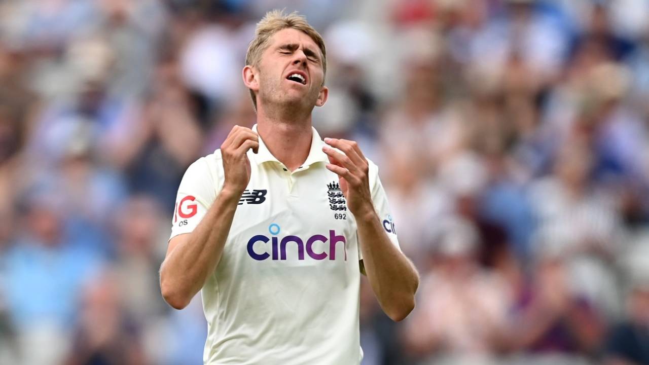 Olly Stone rues a dropped catch by Joe Root, England vs New Zealand, 2nd Test, Birmingham, 2nd day, June 11, 2021