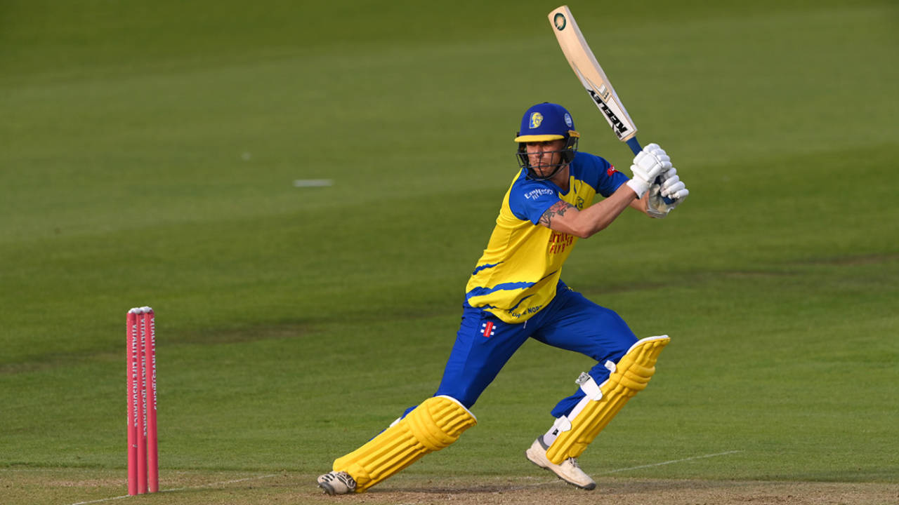 Brydon Carse provided lower-order impetus, Durham vs Yorkshire, Vitality Blast, Chester-le-Street, June 11, 2021