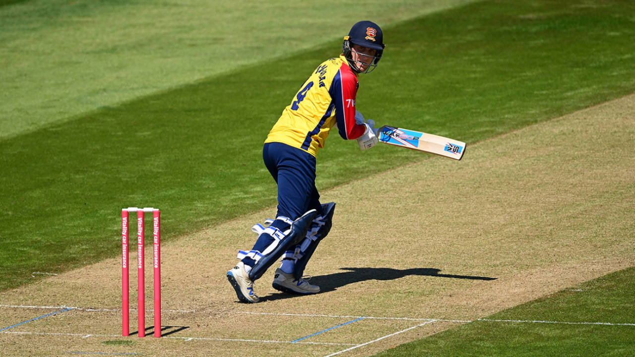 Will Buttleman top-scored for Essex, Glamorgan vs Essex, Vitality Blast, Cardiff, June 13, 2021