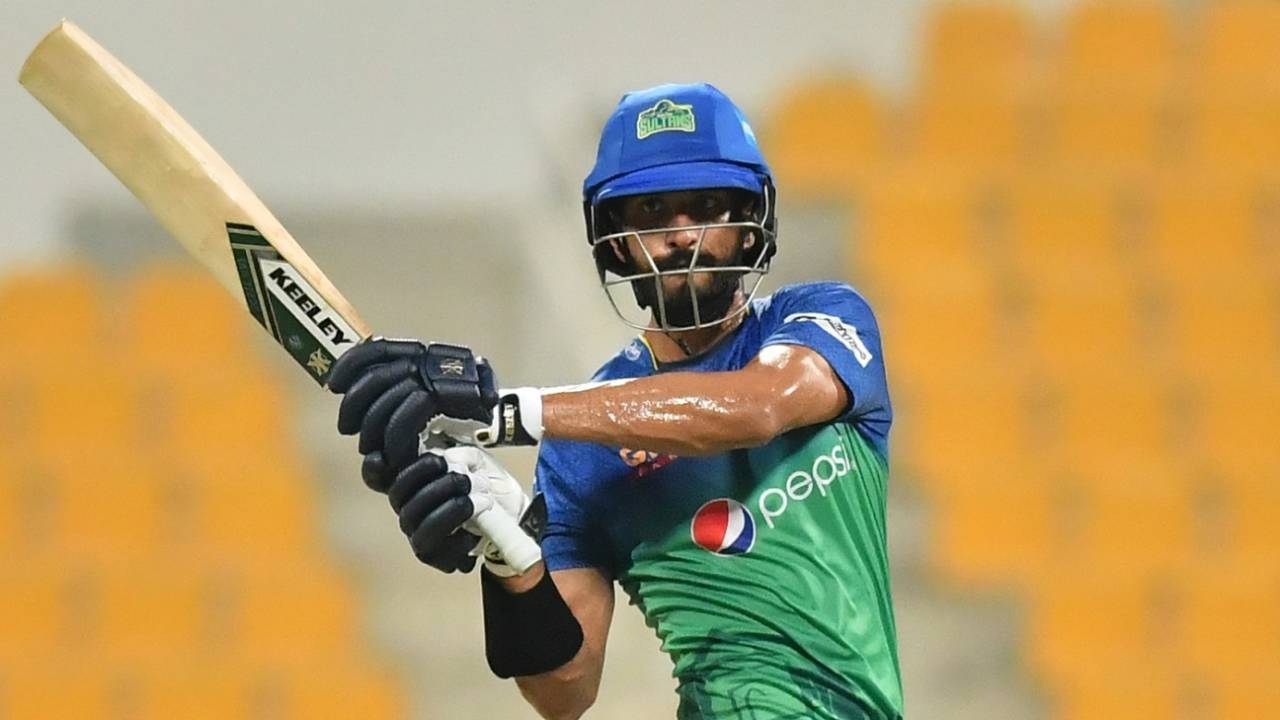 Shan Masood hit 73, and provided early impetus to the Multan Sultans' innings&nbsp;&nbsp;&bull;&nbsp;&nbsp;PSL