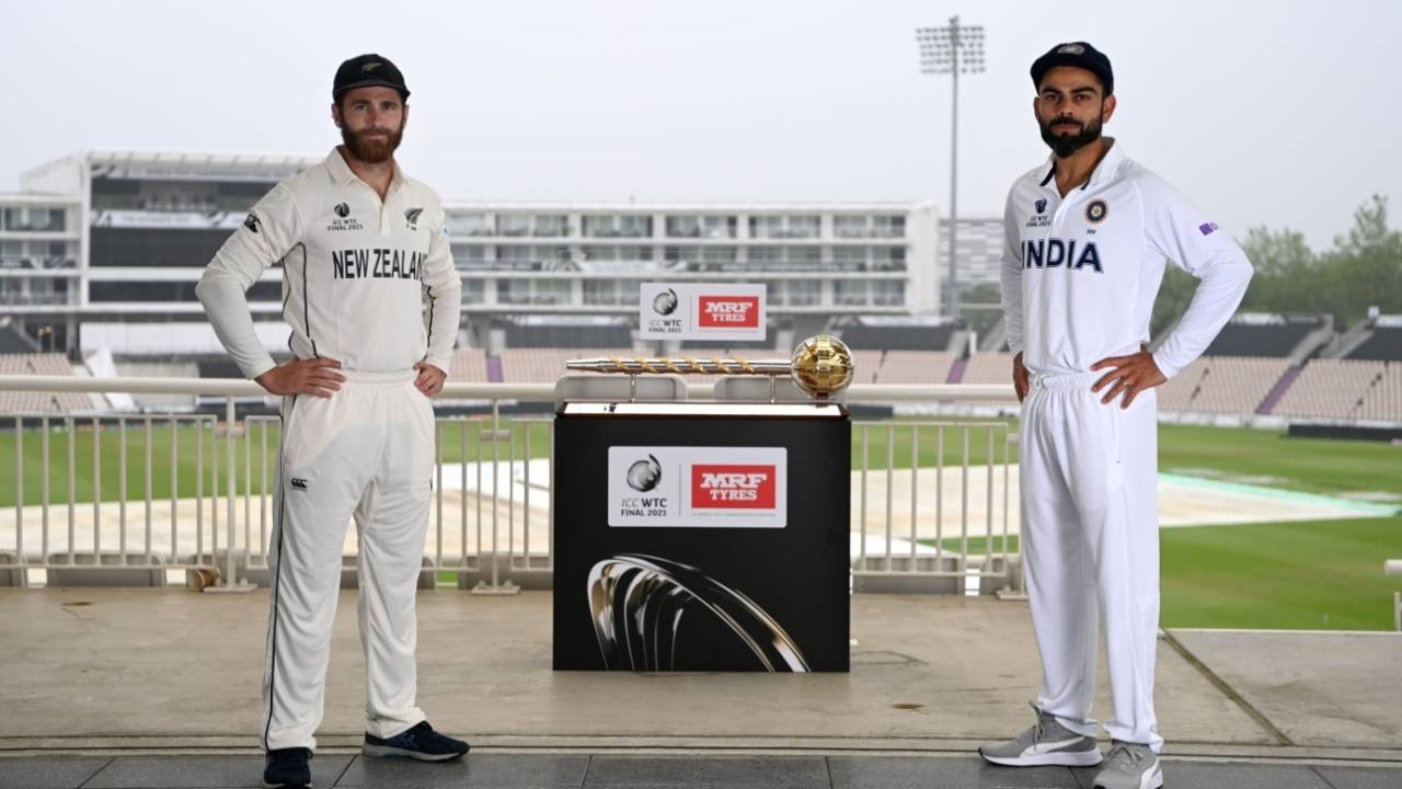 Prize money and bragging rights aside, there's the Test mace up for grabs for Williamson's New Zealand and Kohli's India in the WTC final, Southampton, June 17, 2021