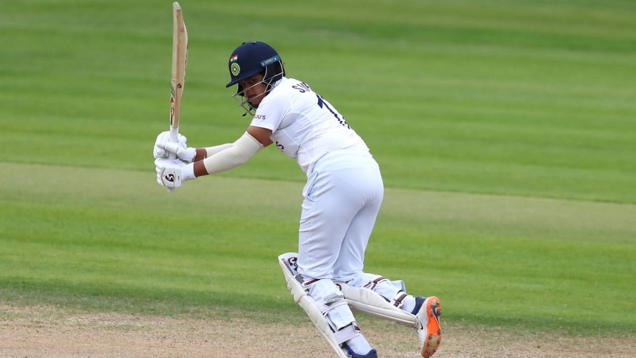 Shafali Verma picks one away, England v India, only Women's Test, Bristol, 3rd day, June 18, 2021
