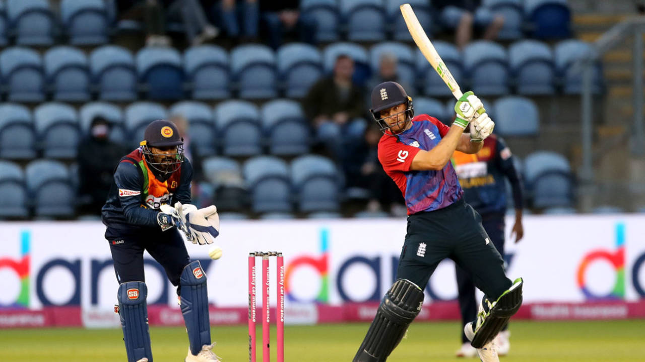 Jos Buttler scored a quick fifty, England vs Sri Lanka, 1st T20I, Cardiff, June 23, 2021