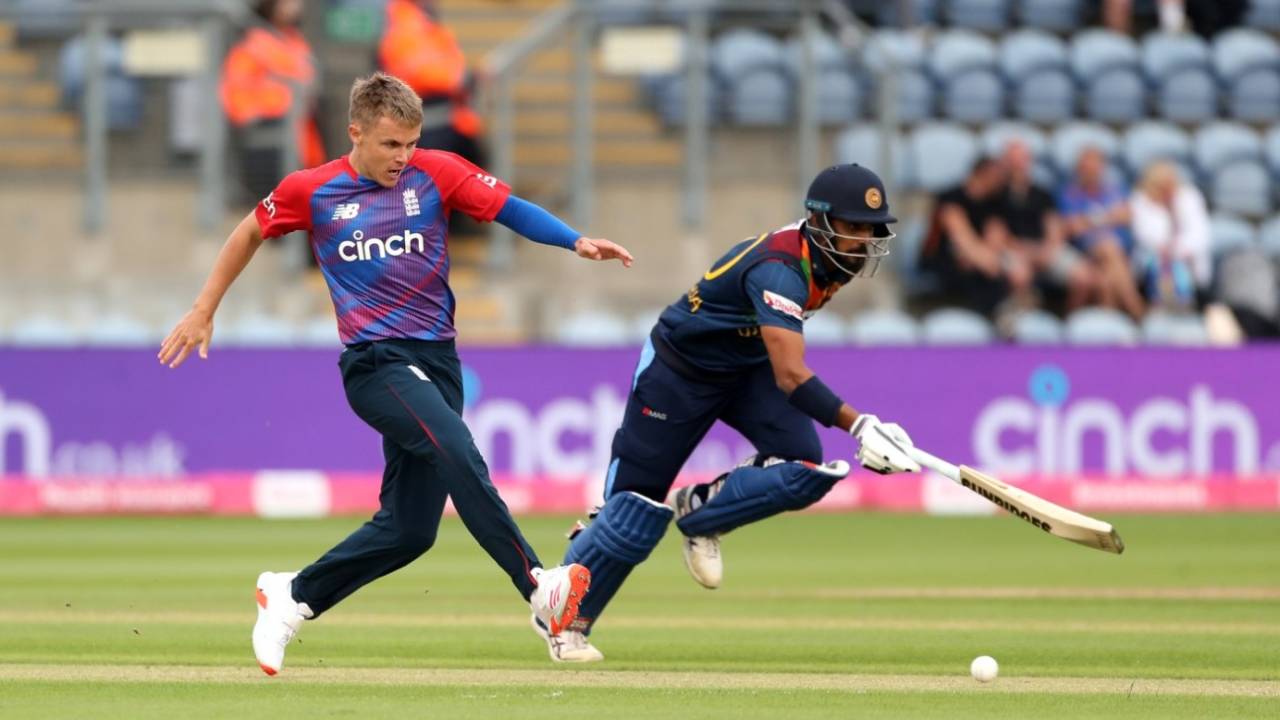 Sam Curran's side-foot was a rare highlight on a dreary night in Cardiff&nbsp;&nbsp;&bull;&nbsp;&nbsp;PA Images via Getty Images