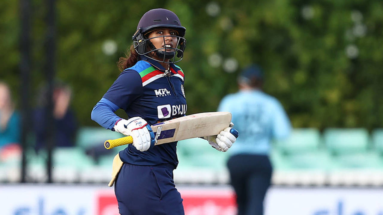 Mithali Raj struck the winning runs, England vs India, 3rd women's ODI, Worcester, July 3, 2021