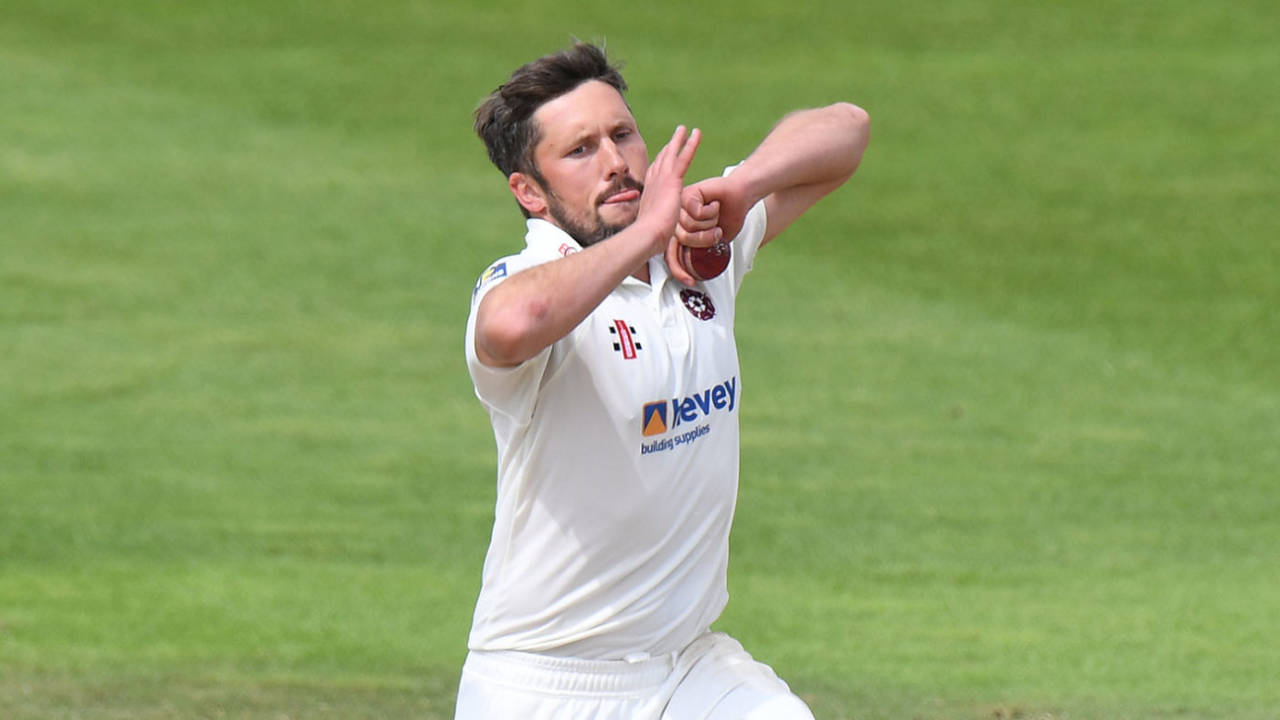 Simon Kerrigan claimed 5 for 39 for Northamptonshire, Northamptonshire vs Yorkshire, County Championship, Group Three, Wantage Road, July 6, 2021