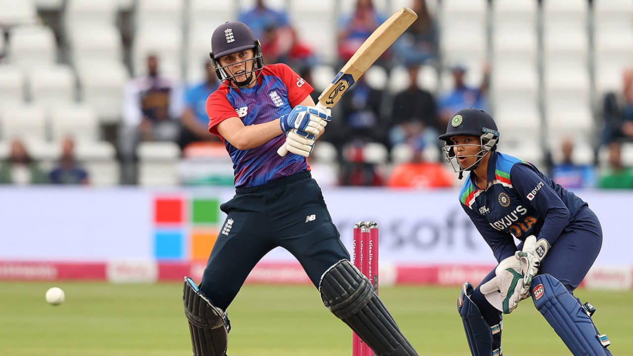 Nat Sciver scored quick-fire runs, England vs India, Women's 1st T20I, Northampton, July 09, 2021