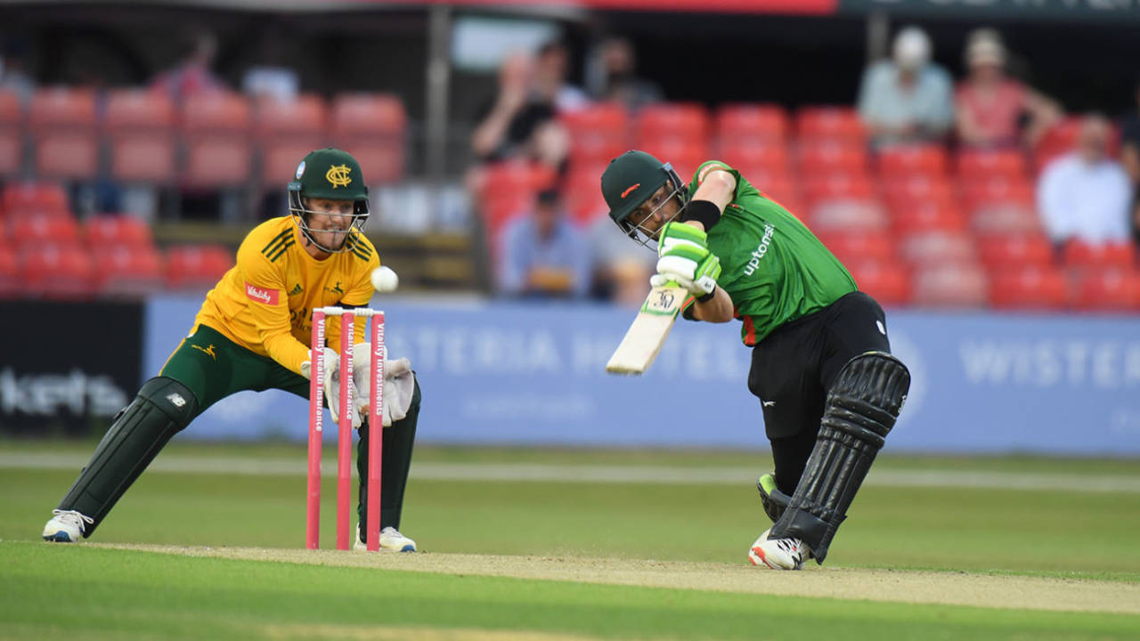 Josh Inglis joint top-scored for Leicestershire Foxes, Vitality T20 Blast, Leicestershire Foxes vs Notts Outlaws, Leicester, July 16, 2021