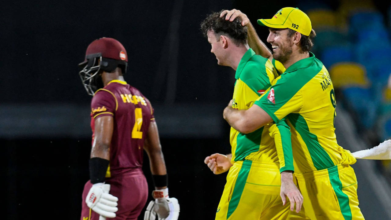 West Indies' top order stumbled early in the chase&nbsp;&nbsp;&bull;&nbsp;&nbsp;AFP