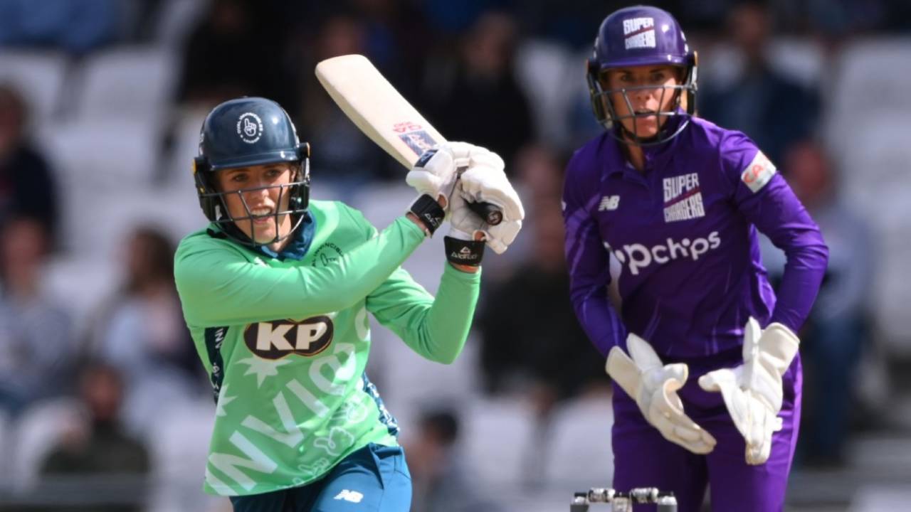 Georgia Adams anchored Invincibles' run-chase, Northern Superchargers vs Oval Invincibles, Women's Hundred, Headingley, July 31, 2020