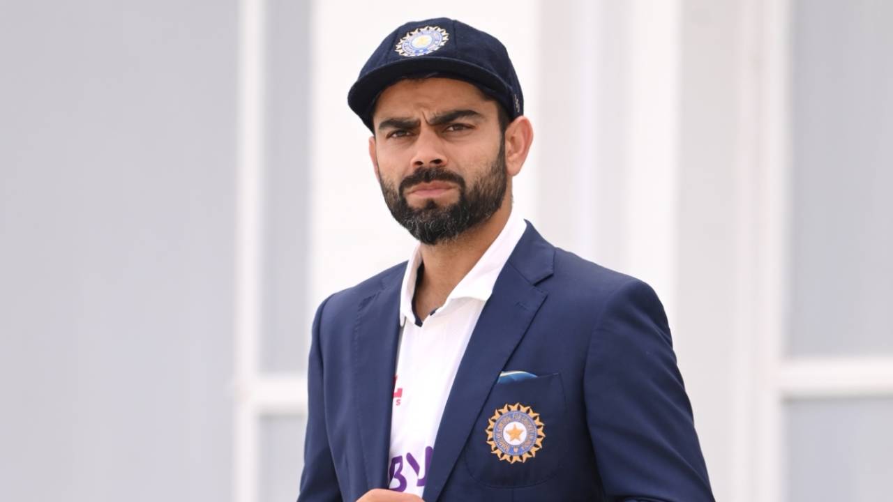 Virat Kohli at training, in the lead-up to India's Test series in England, Nottingham, August 2, 2021