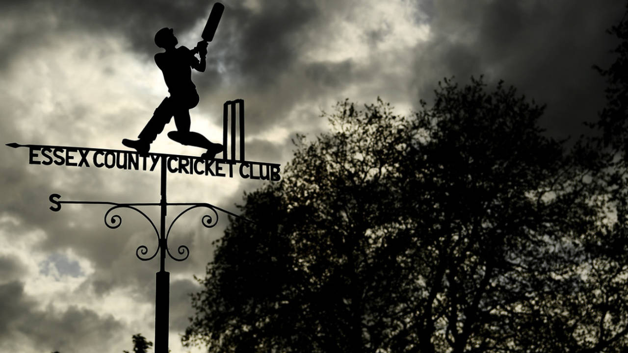 A view of the weathervane at the County Ground in Chelmsford&nbsp;&nbsp;&bull;&nbsp;&nbsp;Alex Davidson/Getty Images