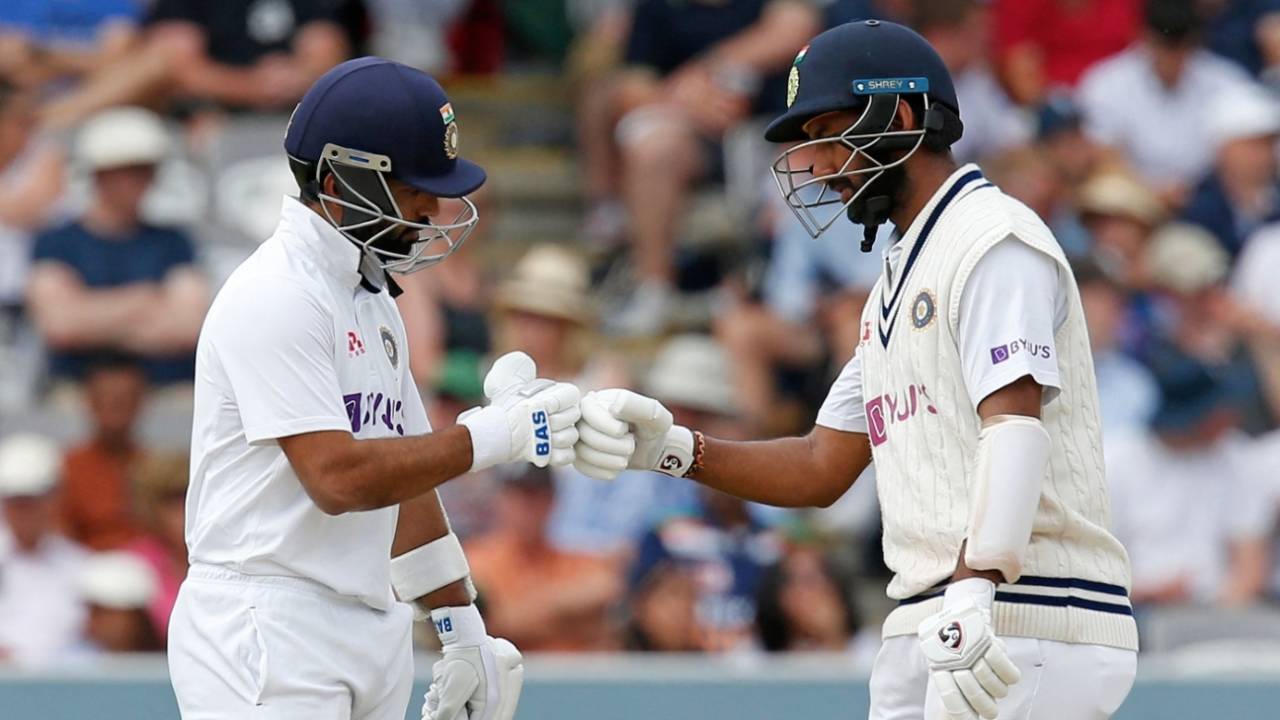 Ajinkya Rahane and Cheteshwar Pujara will be back in England after the West Indies tour&nbsp;&nbsp;&bull;&nbsp;&nbsp;AFP/Getty Images