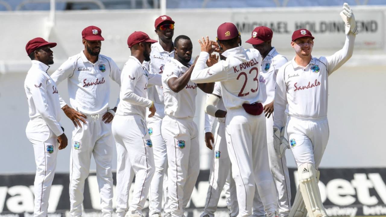 West Indies currently have 12 points on the WTC table, having drawn a series against Pakistan in August&nbsp;&nbsp;&bull;&nbsp;&nbsp;AFP/Getty Images