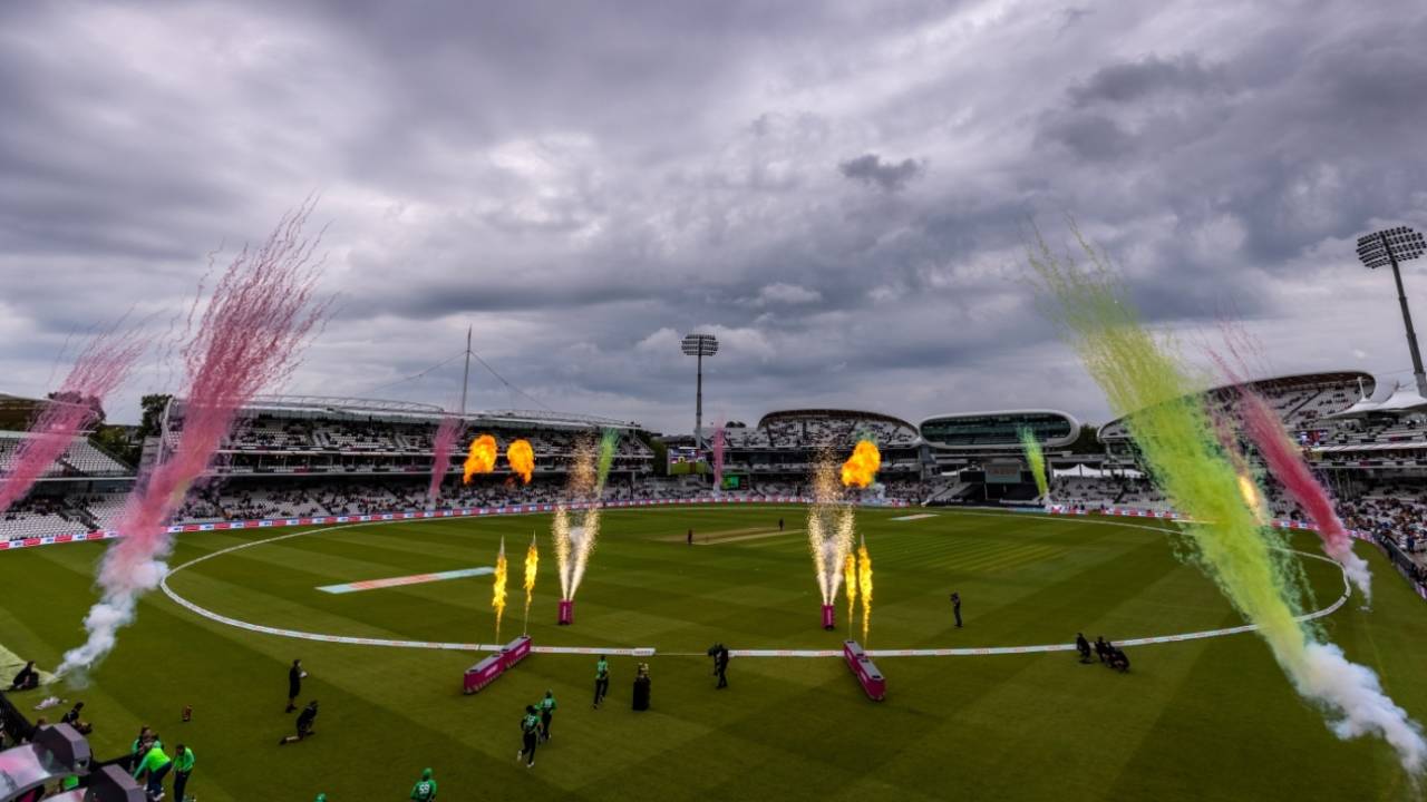 There were pyrotechnics of all types at the Hundred finals, Oval Invincibles vs Southern Brave, Women's Hundred, final, Lord's, August 21, 2021