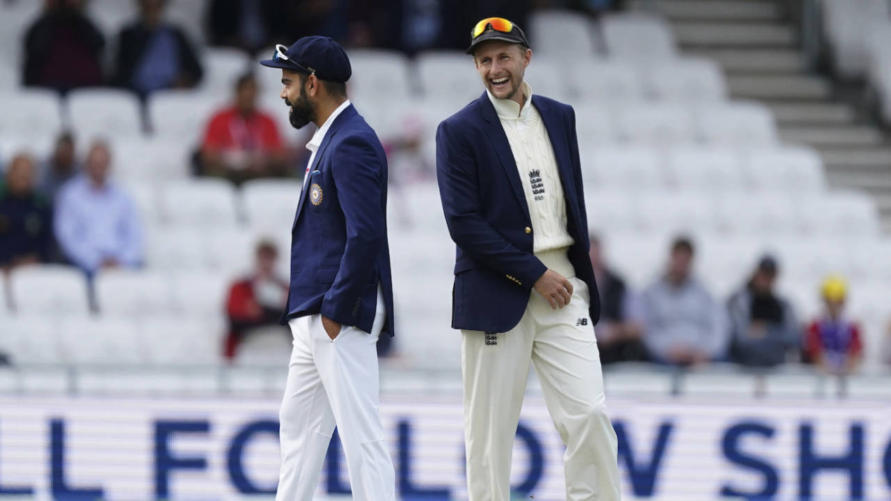 Joe Root found a reason to smile despite losing the toss to Virat Kohli, England vs India, 3rd Test, Headingley, 1st day, August 25, 2021
