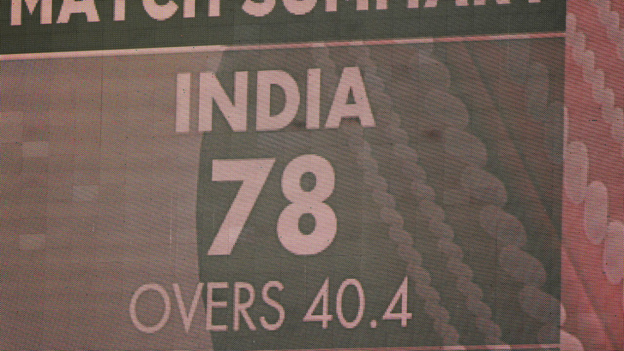 The scoreboard records India's abject performance with the bat, England vs India, 3rd Test, Leeds, 1st day, August 25, 2021