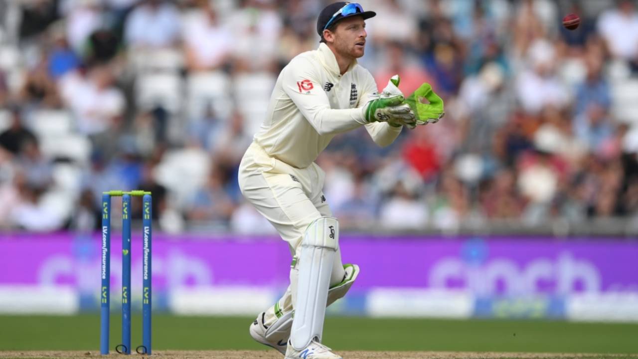 Jos Buttler pouched five catches on day one at Headingley, England vs India, 3rd Test, Headingley, 1st day, August 25, 2021