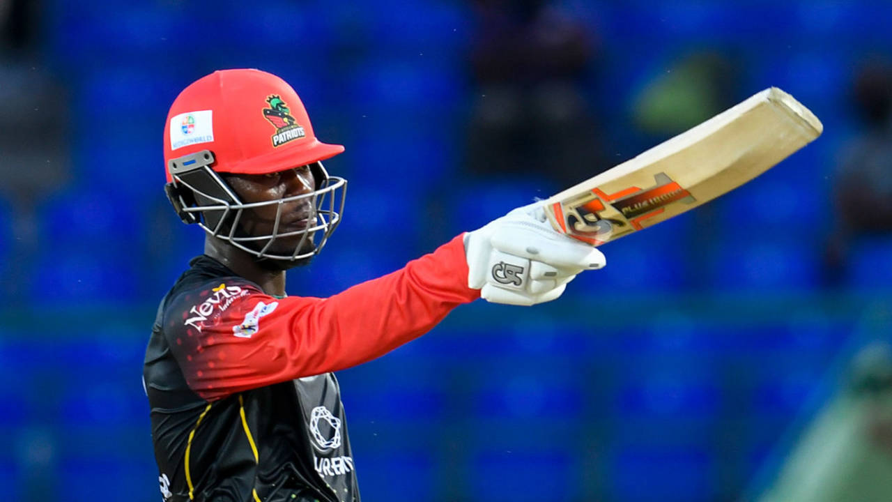 Sherfane Rutherford's good form continued to secure victory, Guyana Amazon Warriors vs St Kitts and Nevis Patriots, CPL 2021, Basseterre, August 29, 2021