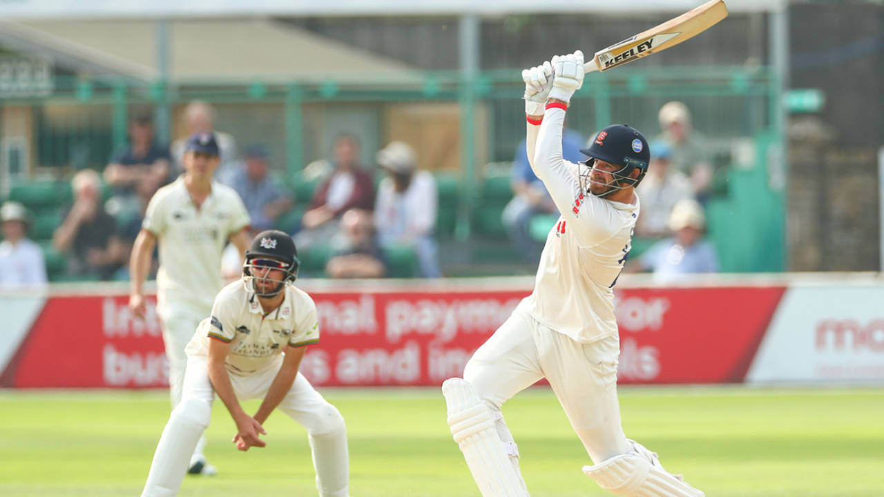 Paul Walter made his highest first-class score of 96, Essex vs Gloucestershire, County Championship, Division Two, Chelmsford, September 6, 2021