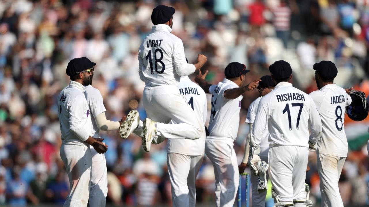 जीत के बाद टीम इंडिया&nbsp;&nbsp;&bull;&nbsp;&nbsp;Getty Images