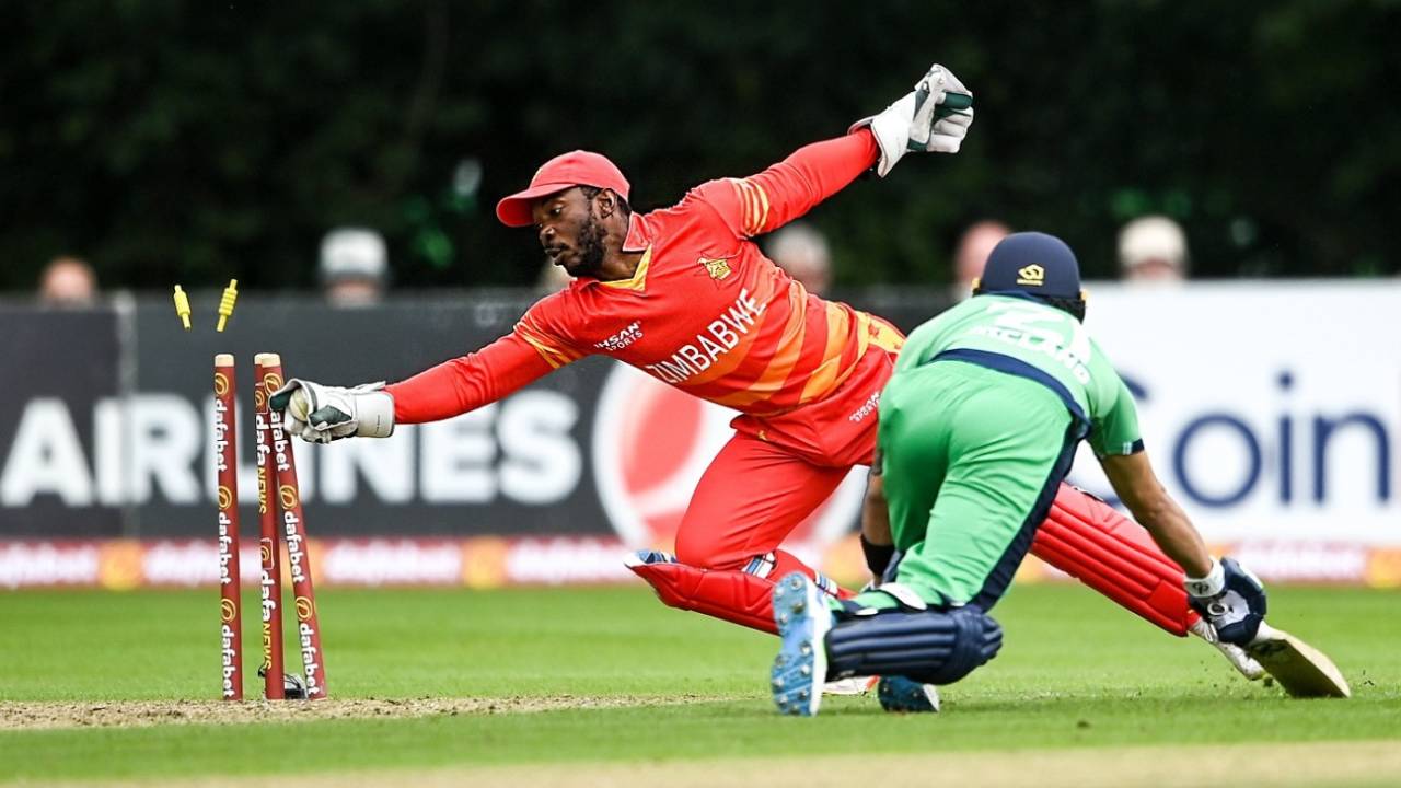 The series will be the first international action for both Ireland and Zimbabwe since the T20 World Cup&nbsp;&nbsp;&bull;&nbsp;&nbsp;Sportsfile via Getty Images