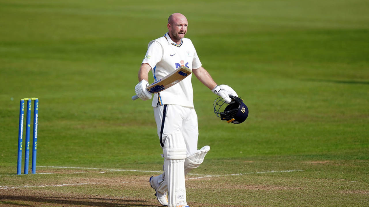 Adam Lyth ended his lean patch with a hundred&nbsp;&nbsp;&bull;&nbsp;&nbsp;PA Images/Getty