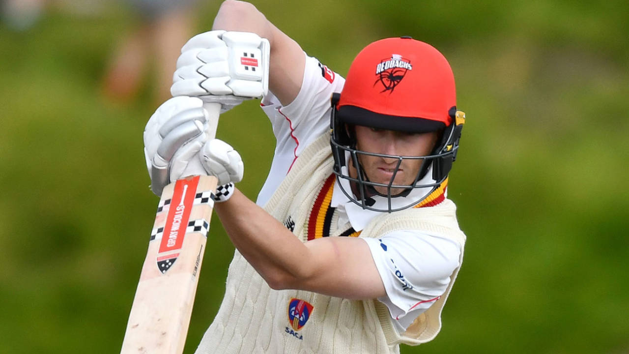 Jake Carder played solidly on his South Australia debut, South Australia vs Western Australia, Sheffield Shield, Karen Rolton Oval, September 25, 2021