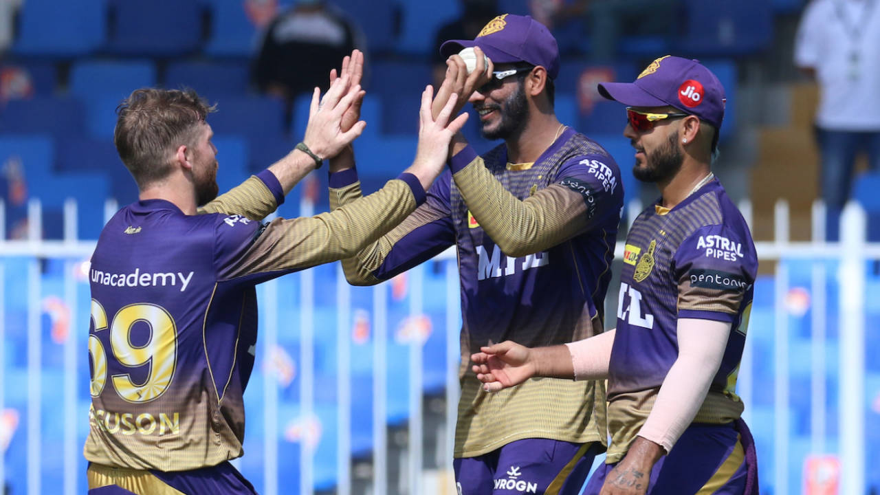 Lockie Ferguson and Venkatesh Iyer combined to send Shikhar Dhawan back, Kolkata Knight Riders vs Delhi Capitals, IPL 2021, Sharjah, September 28, 2021