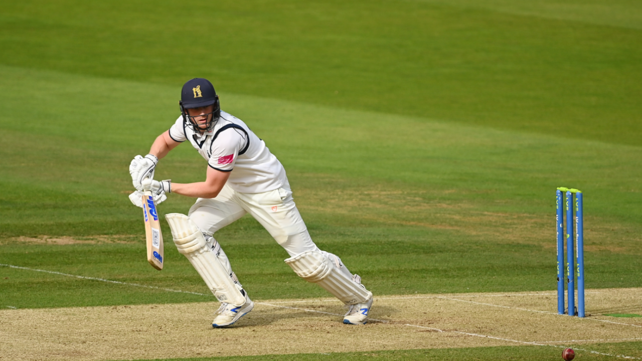 Rob Yates made a fluent half-century in Warwickshire's reply, Warwickshire vs Lancashire, Bob Willis Trophy final, Lord's, 1st day, September 28, 2021