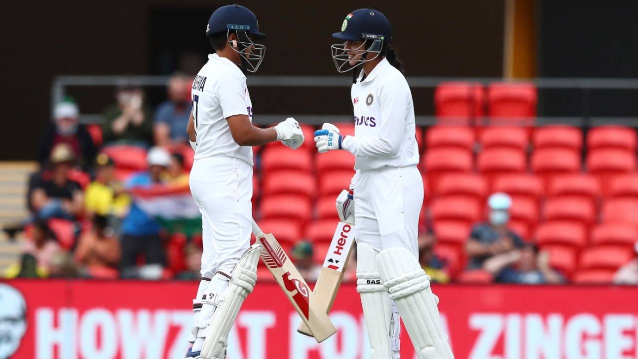 Smriti Mandhana and Shafali Verma put on a productive opening stand, Australia Women vs India Women, Only Test, Day 1, Carrara, September 30, 2021