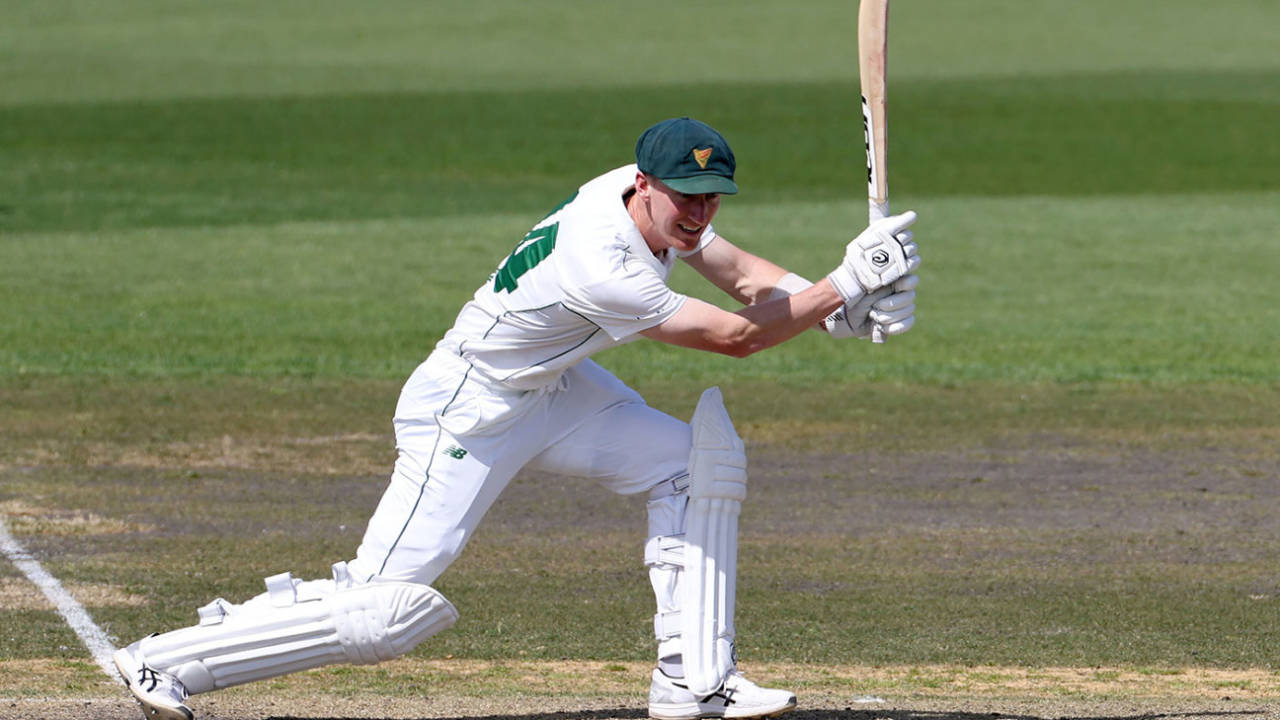 Jordan Silk's century took Tasmania to a huge total, Queensland vs Tasmania, Sheffield Shield, Karen Rolton Oval, October 8, 2021