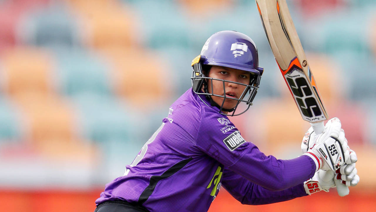 Richa Ghosh has also played in the WBBL, for Hobart Hurricanes&nbsp;&nbsp;&bull;&nbsp;&nbsp;Getty Images