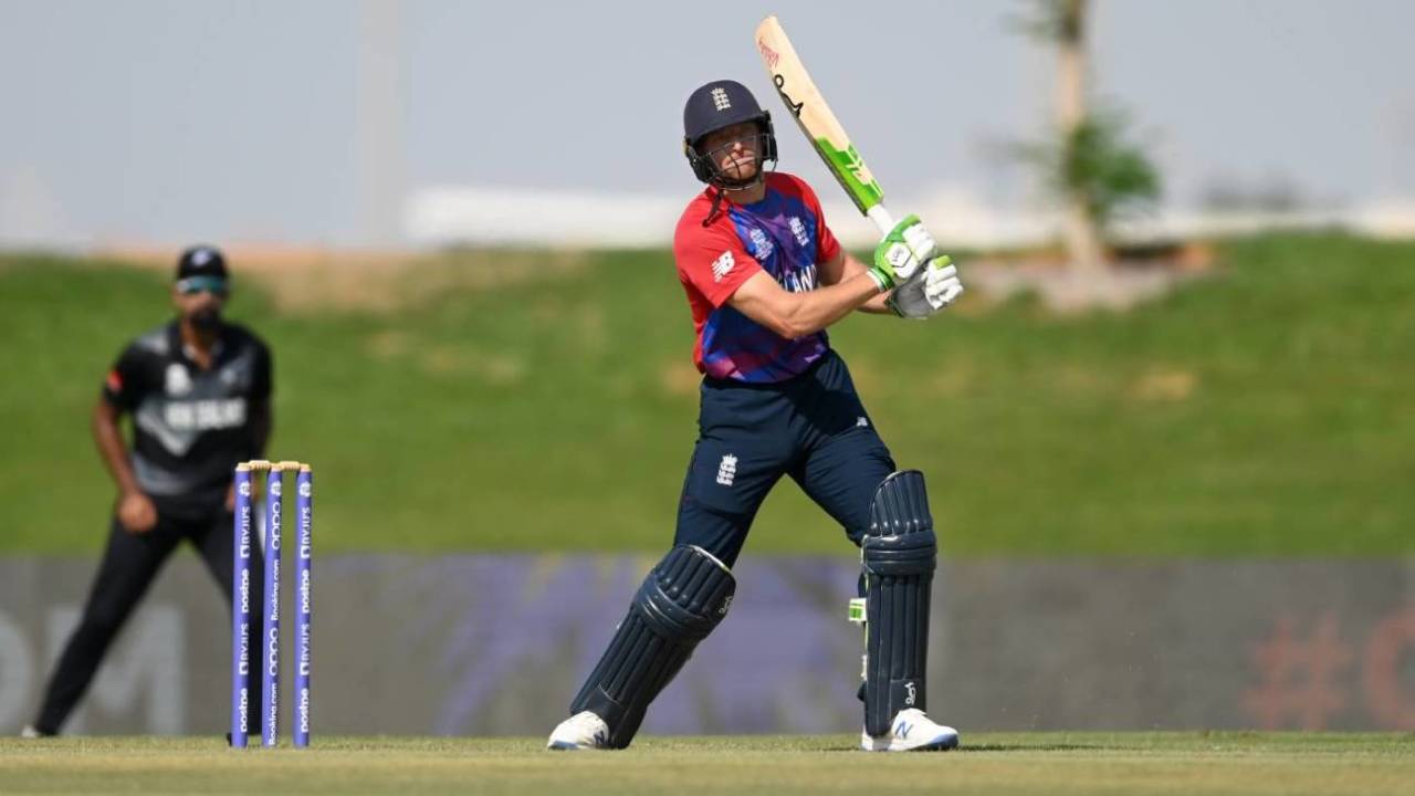 Jos Buttler was at his fluent best, England vs New Zealand, T20 World Cup warm-up, Abu Dhabi, October 20, 2021