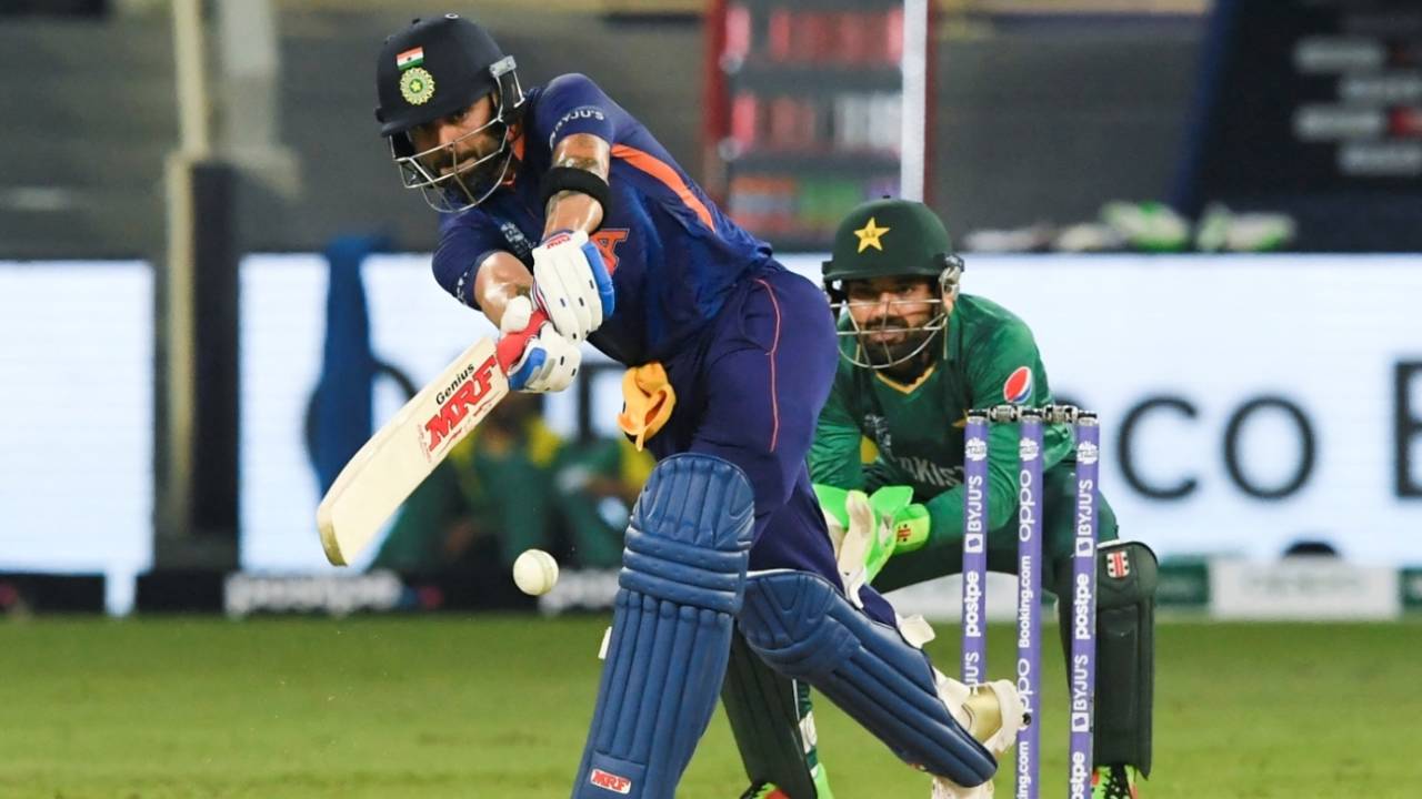 Virat Kohli anchored India, India vs Pakistan, Men's T20 World Cup 2021, Super 12s, Dubai, October 24, 2021