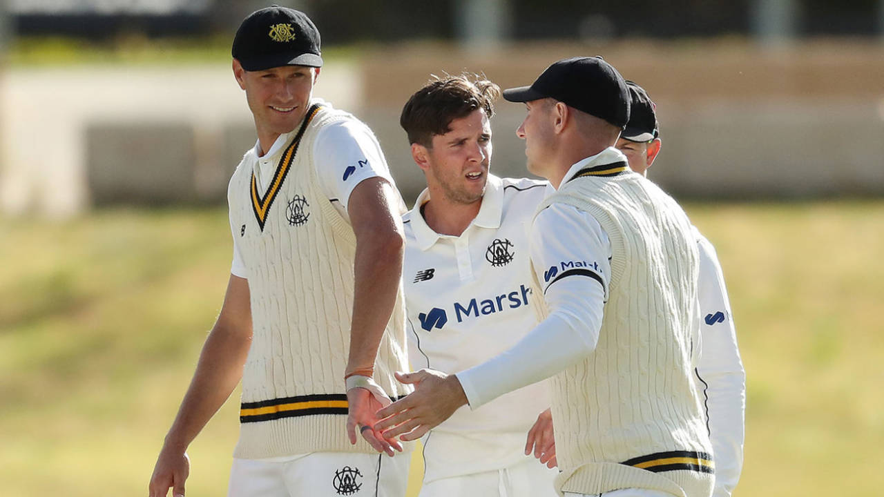 There was a strong all-round effort from the Western Australia attack, Western Australia vs Tasmania, Sheffield Shield, Perth, October 27, 2021