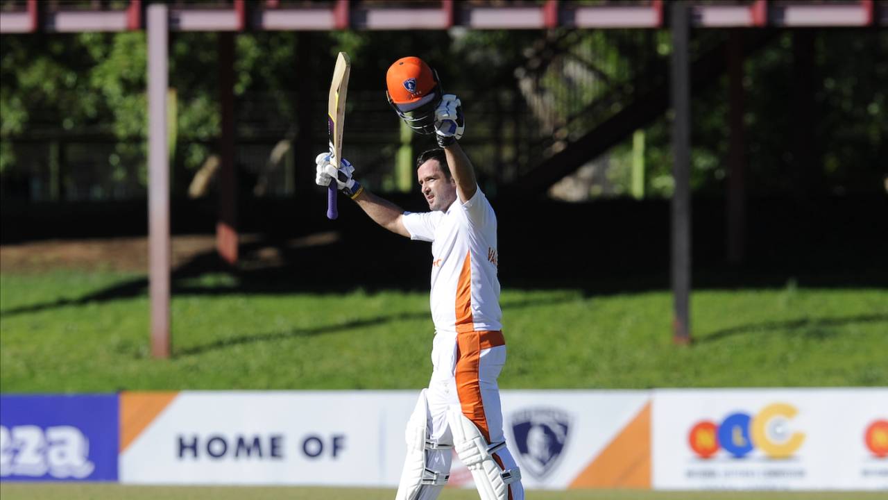 Pite van Biljon led the Knights middle order with his century