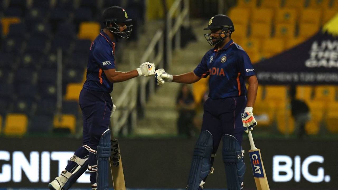 KL Rahul and Rohit Sharma gave India a rapid start, Afghanistan vs India, T20 World Cup, Group 2, Abu Dhabi, November 3, 2021