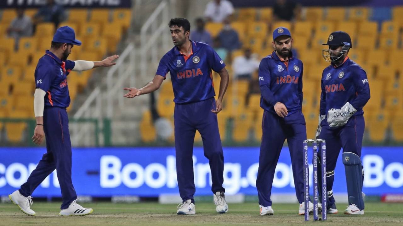 R Ashwin has been economical against both left-handers and right-handers in T20Is since the start of last year's T20 World Cup&nbsp;&nbsp;&bull;&nbsp;&nbsp;Associated Press