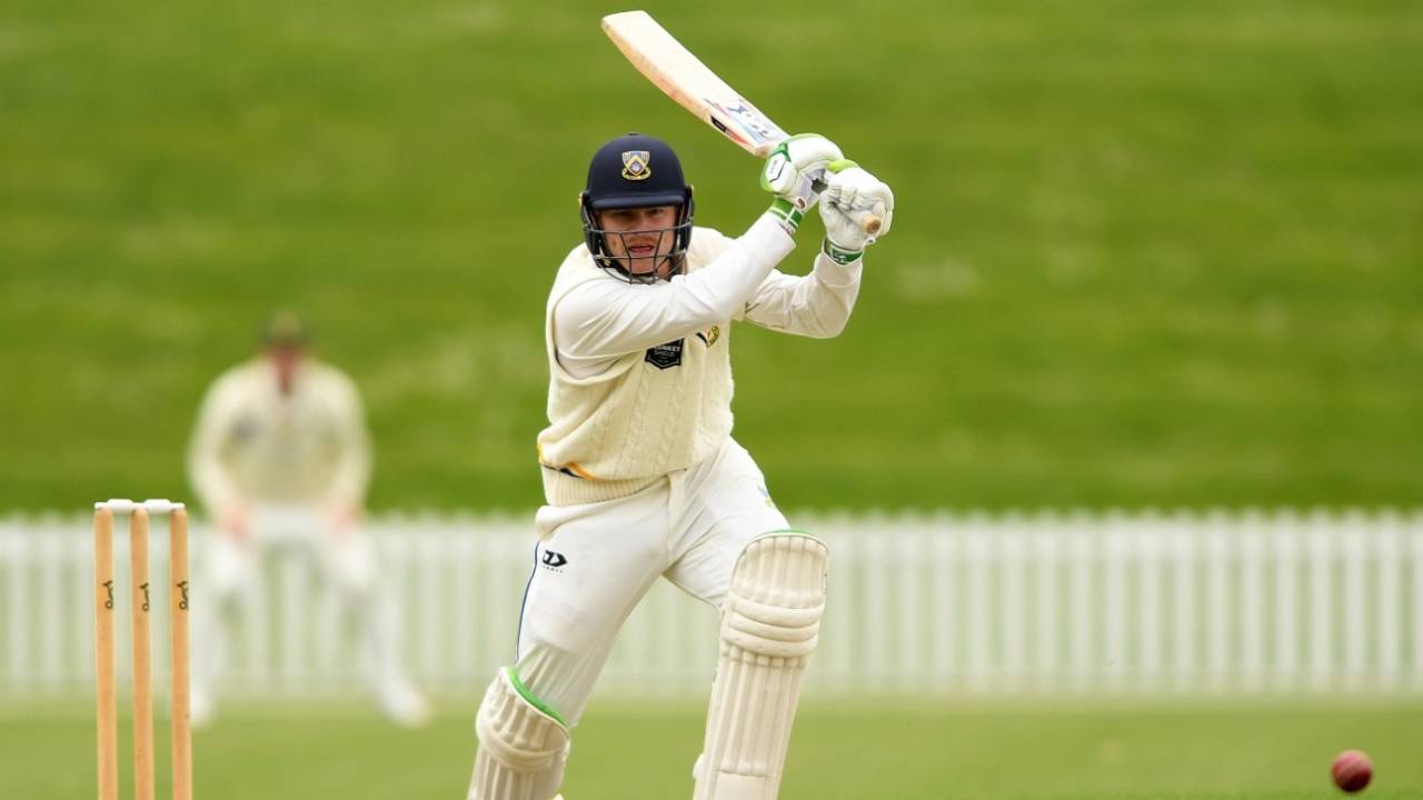 Dale Philips in action, Central Districts vs Otago, Plunket Shield, Nelson, November 2, 2021