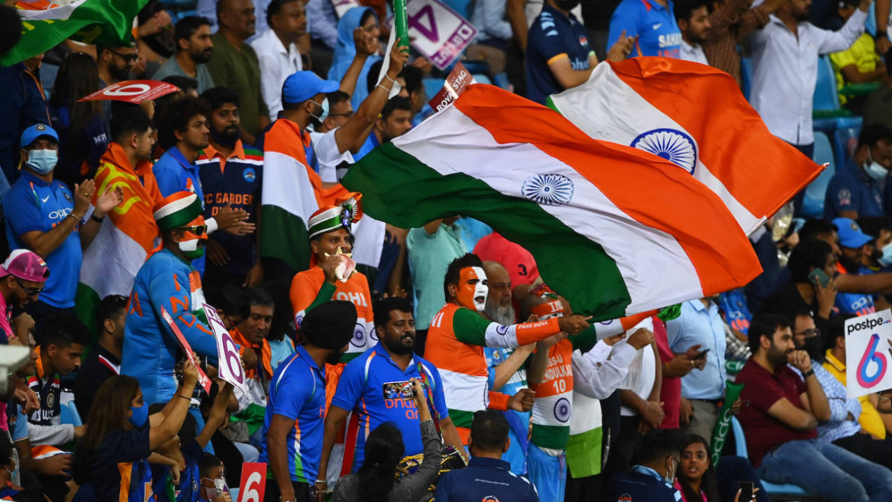 India's fans were there in force, India vs Namibia, T20 World Cup, Group 2, Dubai, November 8, 2021