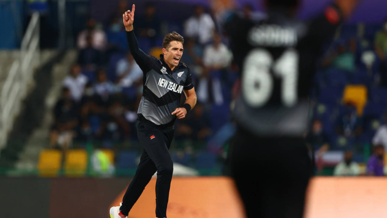 Tim Southee dismissed Dawid Malan just before the death overs, England vs New Zealand, T20 World Cup, 1st semi-final, Abu Dhabi, November 10, 2021