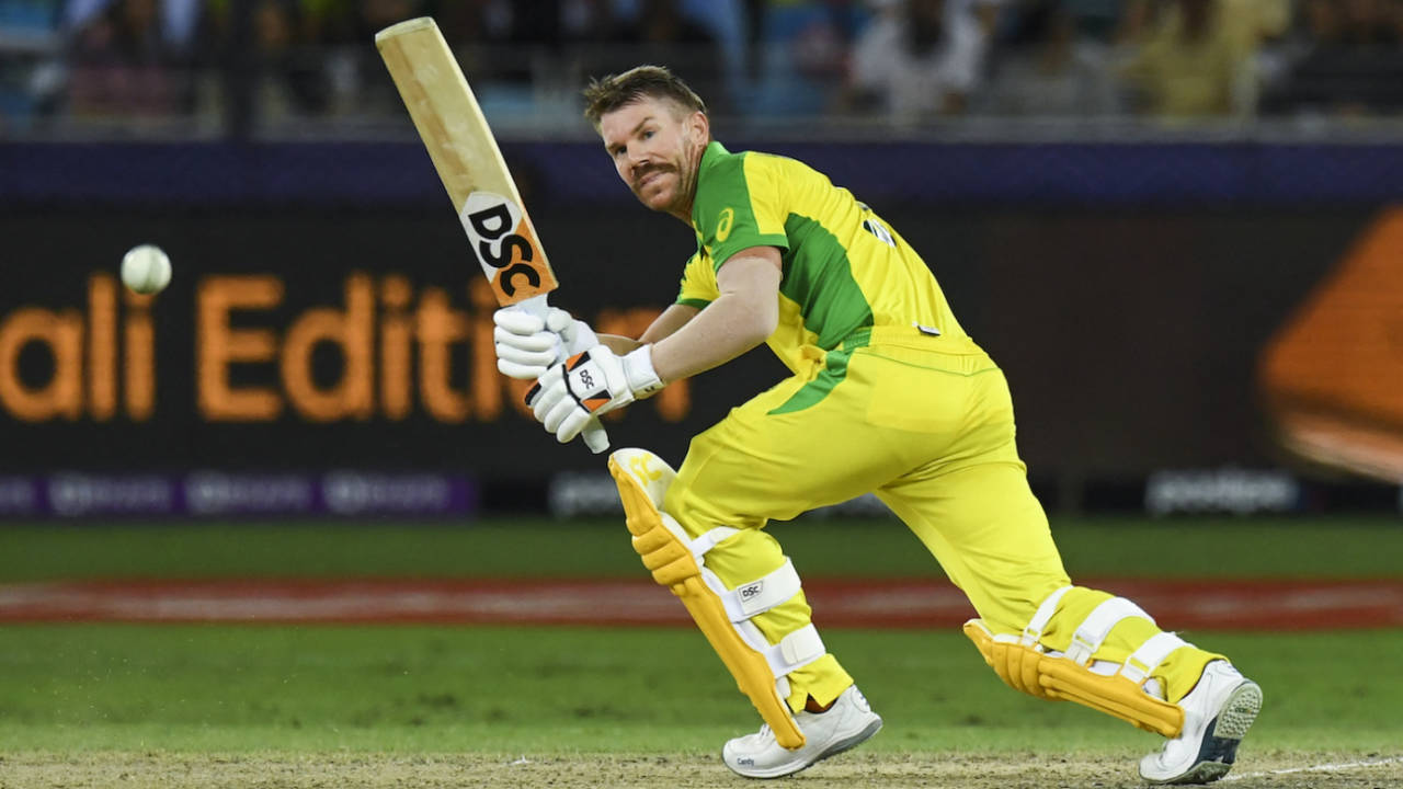 David Warner was player of the tournament at the T20 World Cup in 2021&nbsp;&nbsp;&bull;&nbsp;&nbsp;AFP/Getty Images